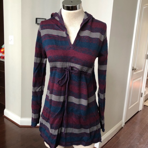 Maternity Hooded Sweater - Picture 2 of 6